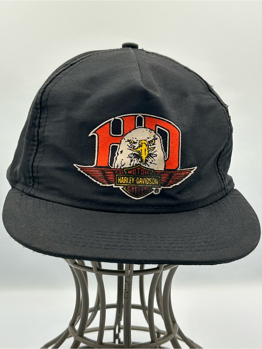 Vintage Harley-Davidson Black Cap HTF Hat